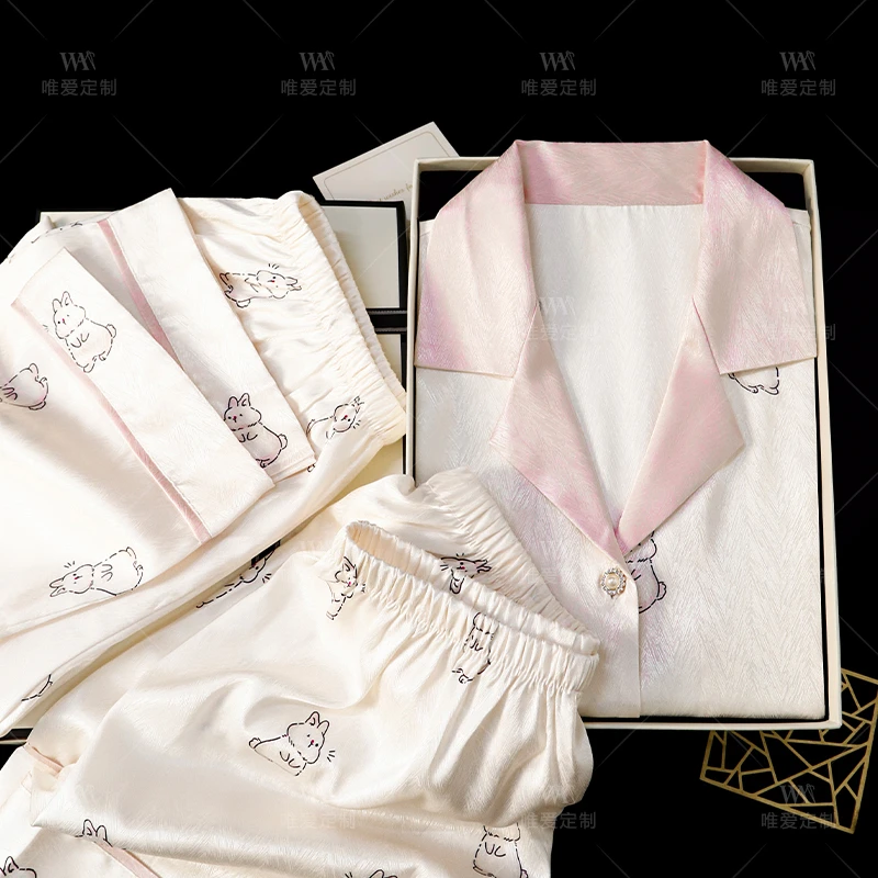 100%桑蚕丝【礼盒装】真丝睡衣女款夏季天送闺蜜女友节日生日礼物