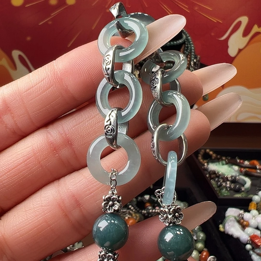 翡翠未镶嵌手链手链