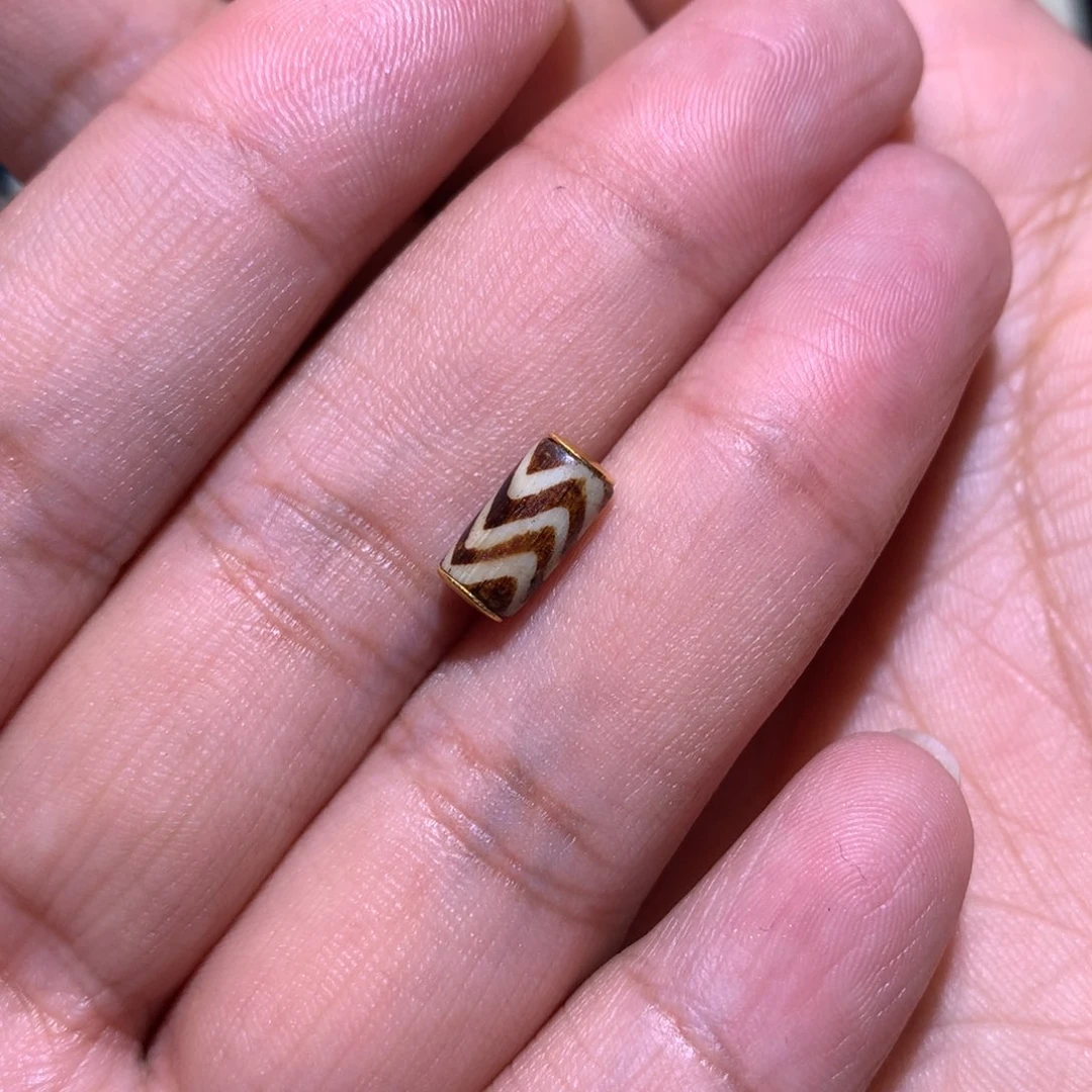 ༺***༻非金属邦提克虎纹珠