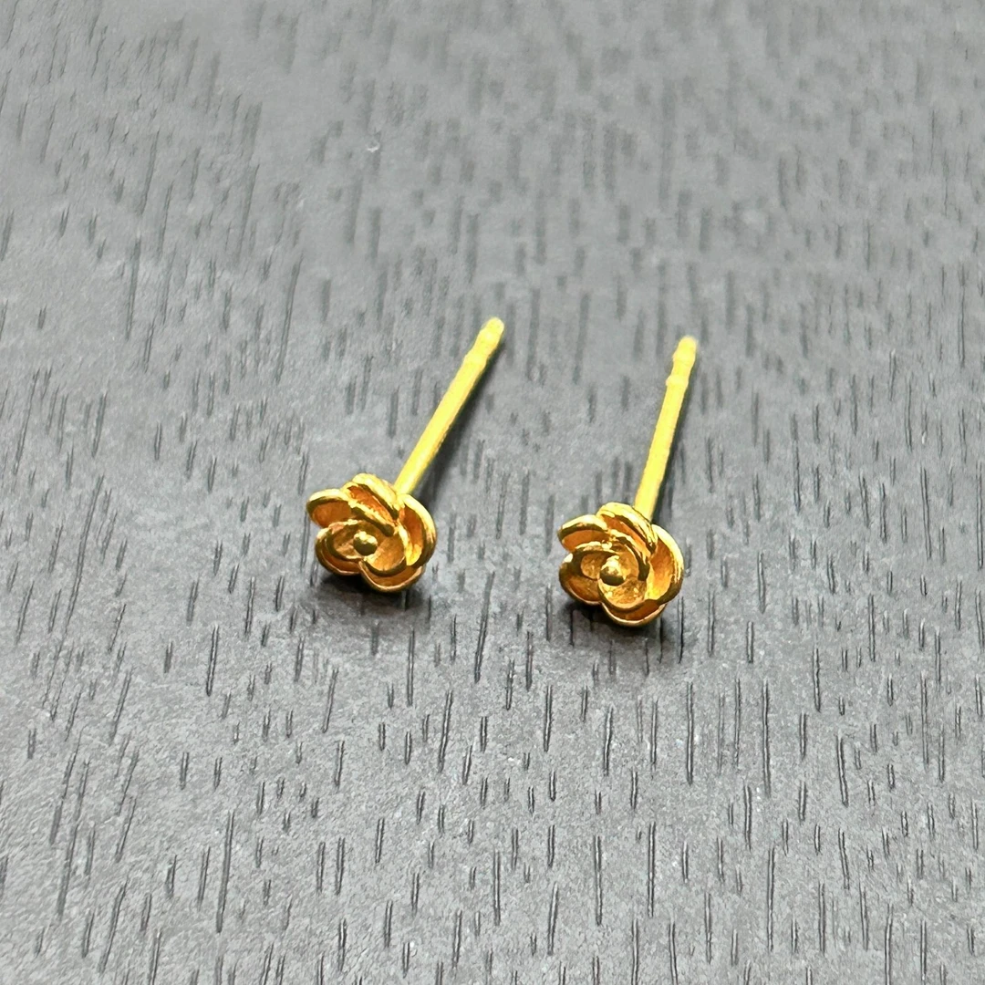 【木子专享】足金999投资金攒黄金玫瑰花ZBHJE1053克重多退少补