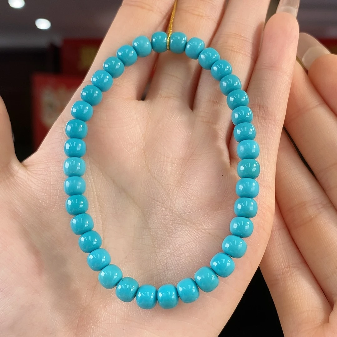 绿松石未镶嵌珠宝奇石6mm