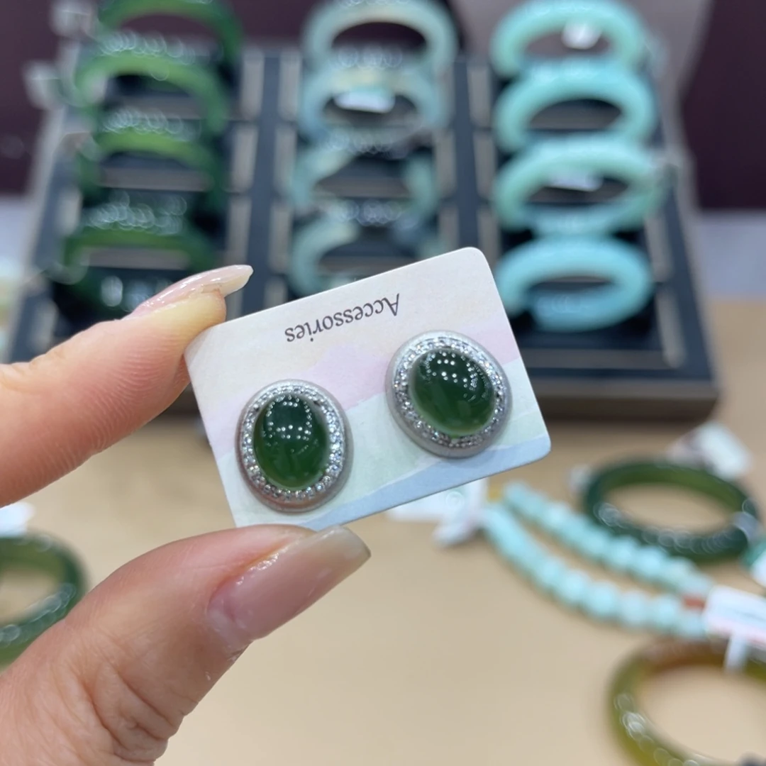 岫玉未镶嵌手镯手镯