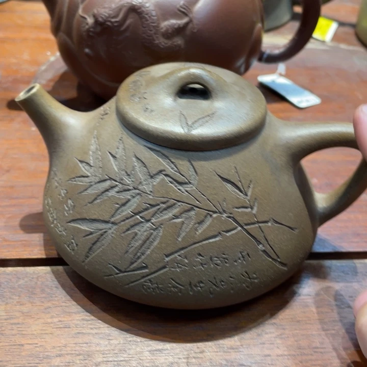 子***兰茶壶紫砂紫砂艺术学院