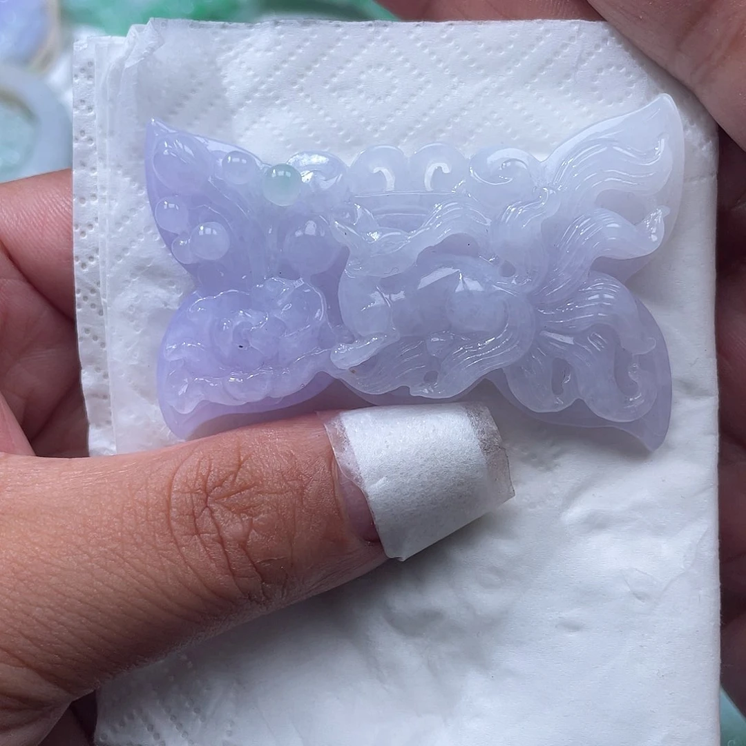 颈饰未镶嵌翡翠翡玉缘翡翠