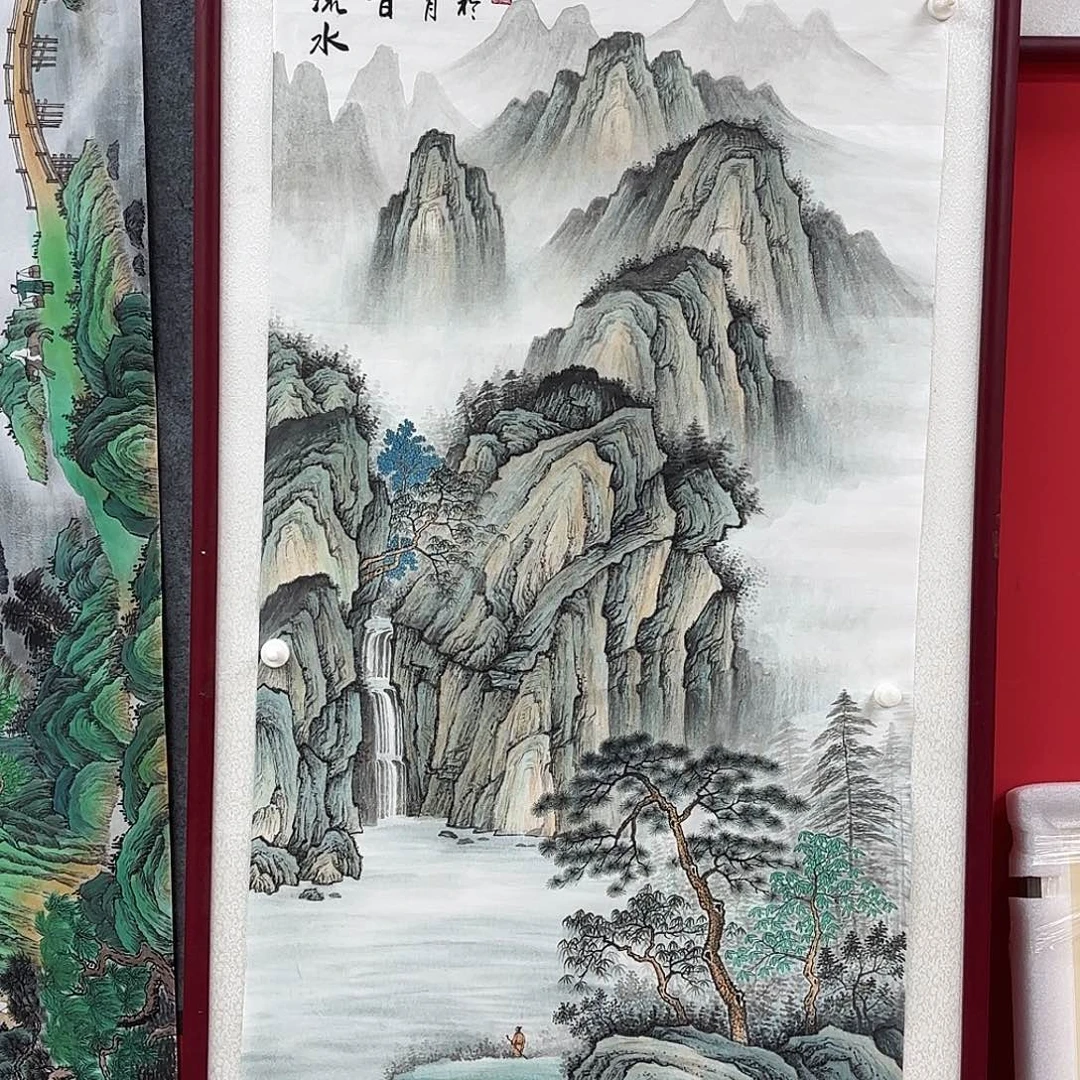 国画国画作品多次入选