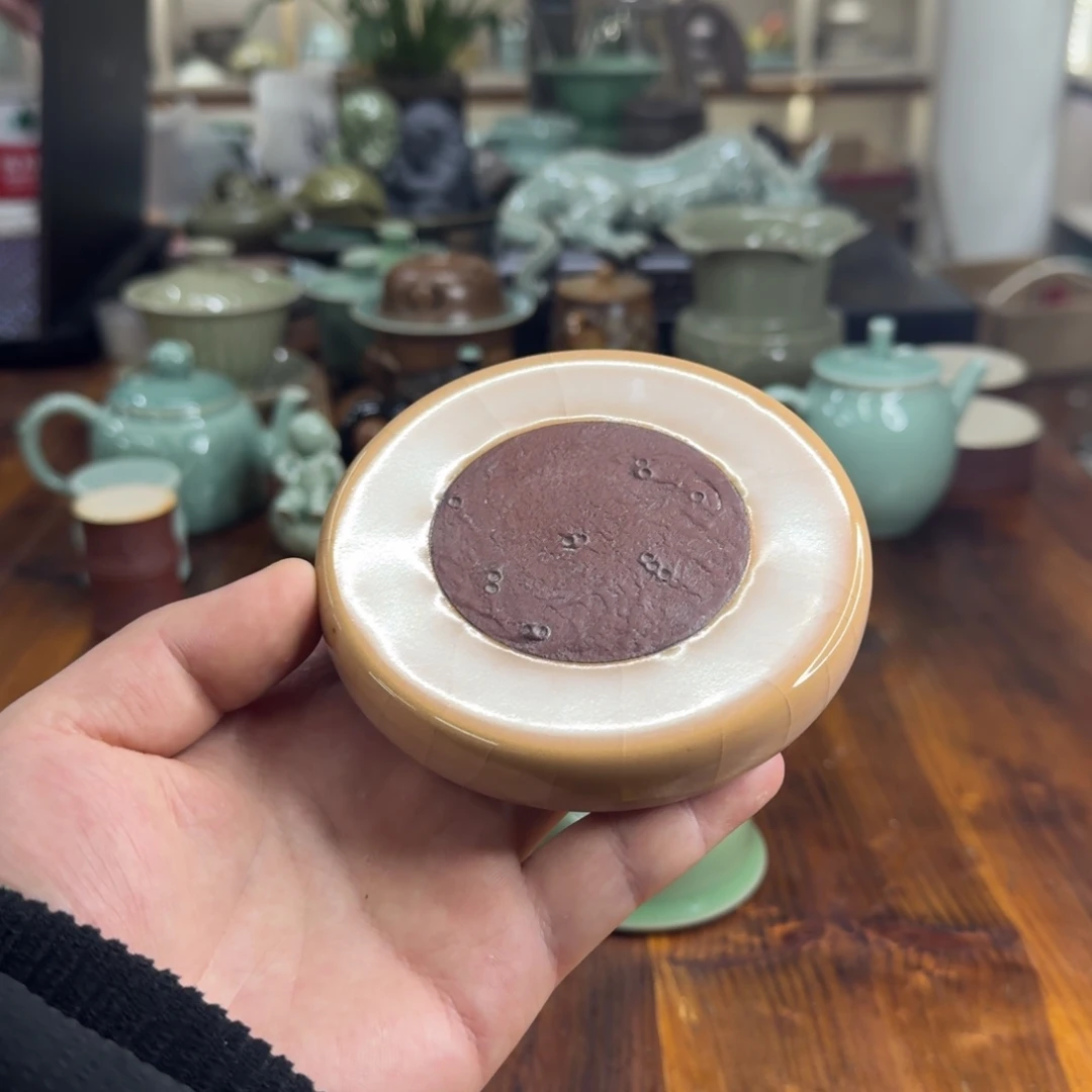 小仲龙泉青瓷微瑕8677