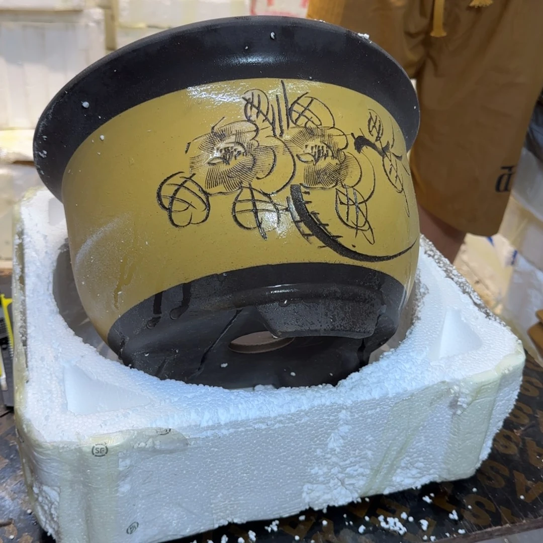 紫砂花盆口径33.21口径