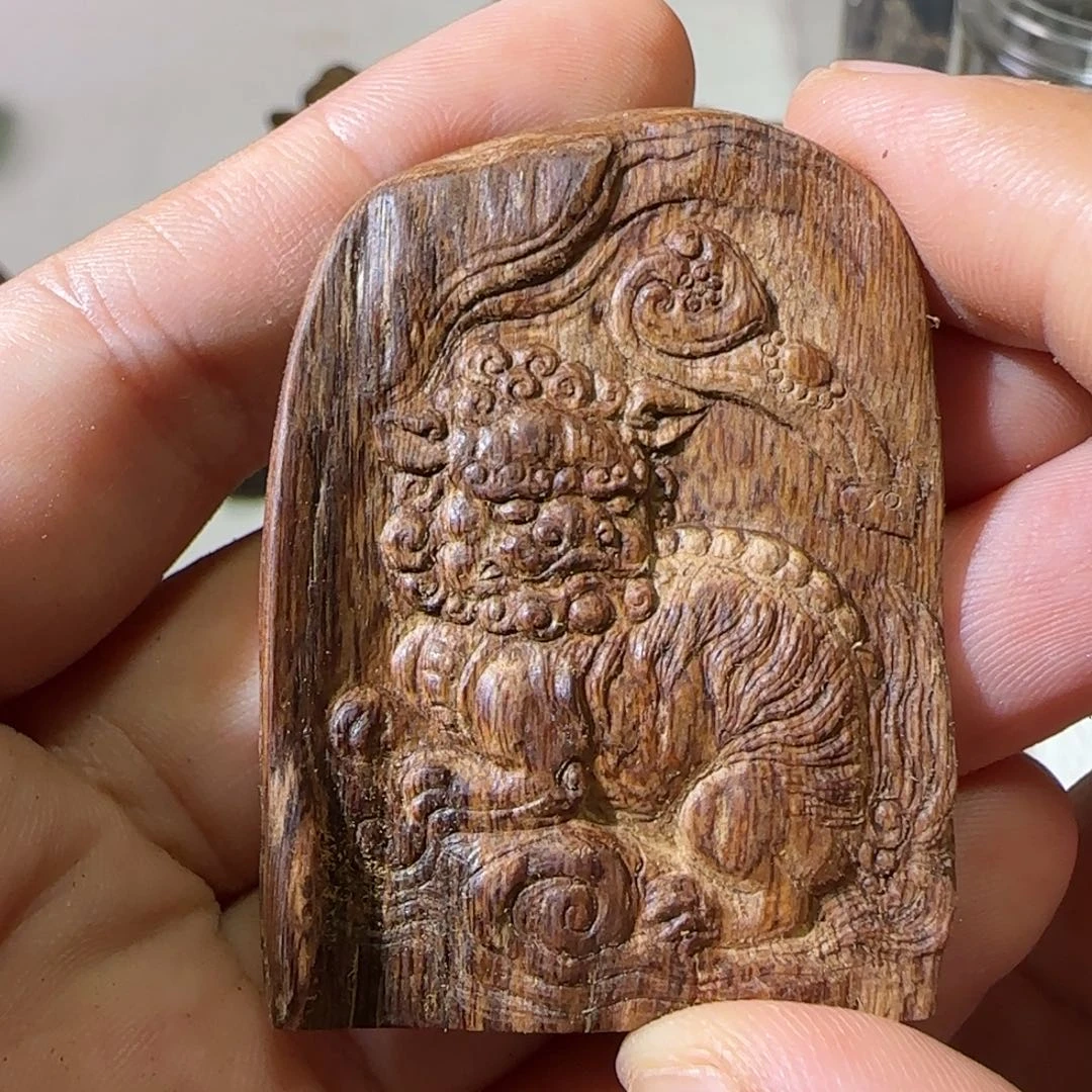 沉香碎屑沉香6.72克芽庄红土