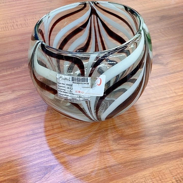 琉璃琉璃花瓶高度16厘米15厘米