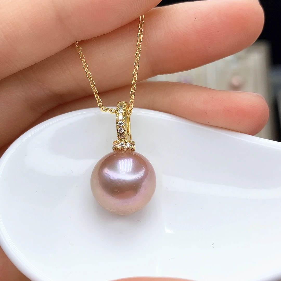 淡水珍珠合金颈饰