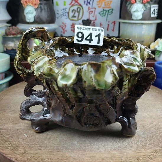 景德镇手工高温陶瓷:内口14高15