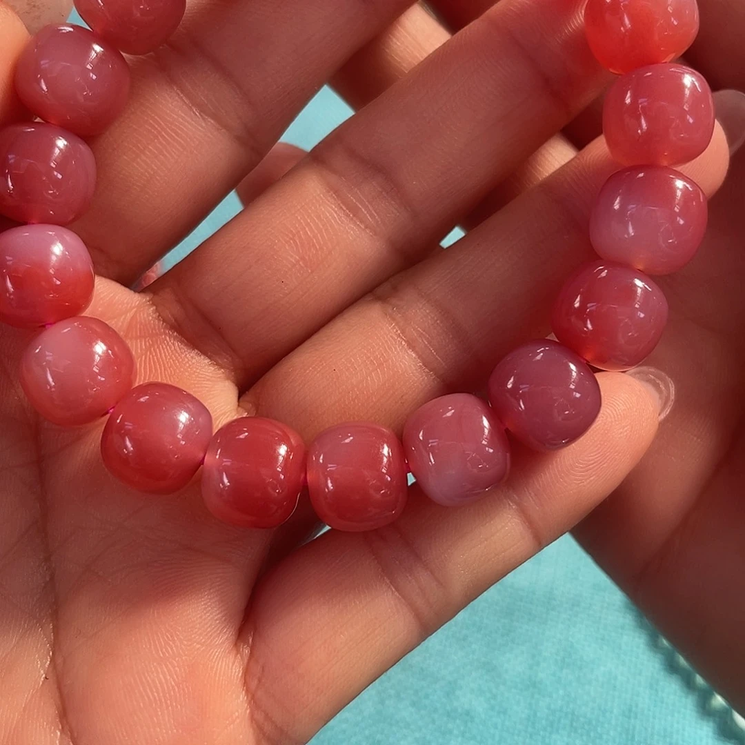 好***连玛瑙/玉髓手串未镶嵌