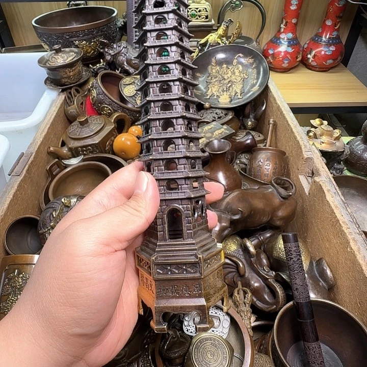铜器办公室茶室摆件