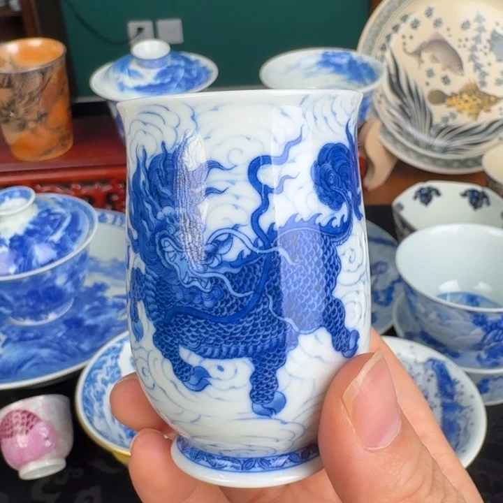 摆件景德镇陶瓷茶器套装
