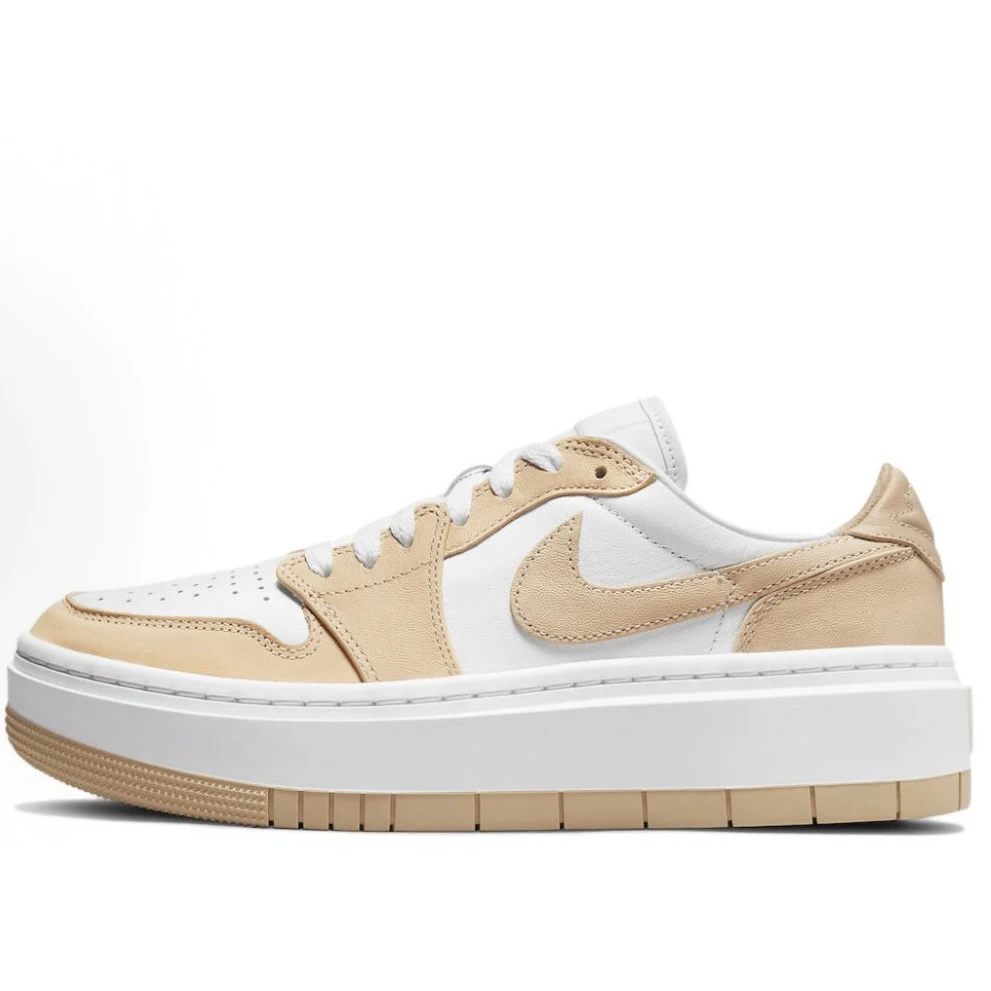 NIKE/耐克 Air Jordan 1女鞋低帮经典复古厚底休闲板鞋DH7004-102