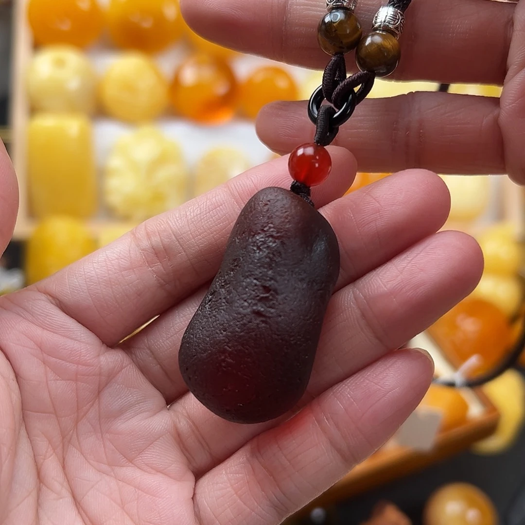 蜜蜡颈饰未镶嵌蜜蜡