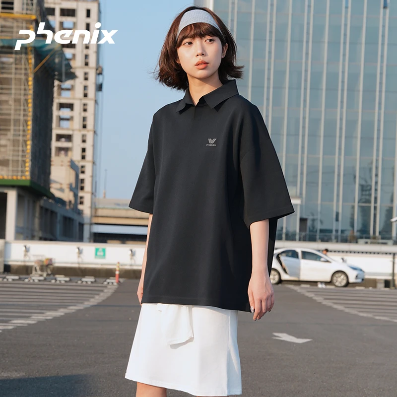 phenix菲尼克斯SP27男女polo衫户外运动速干上衣时尚休闲短袖T恤