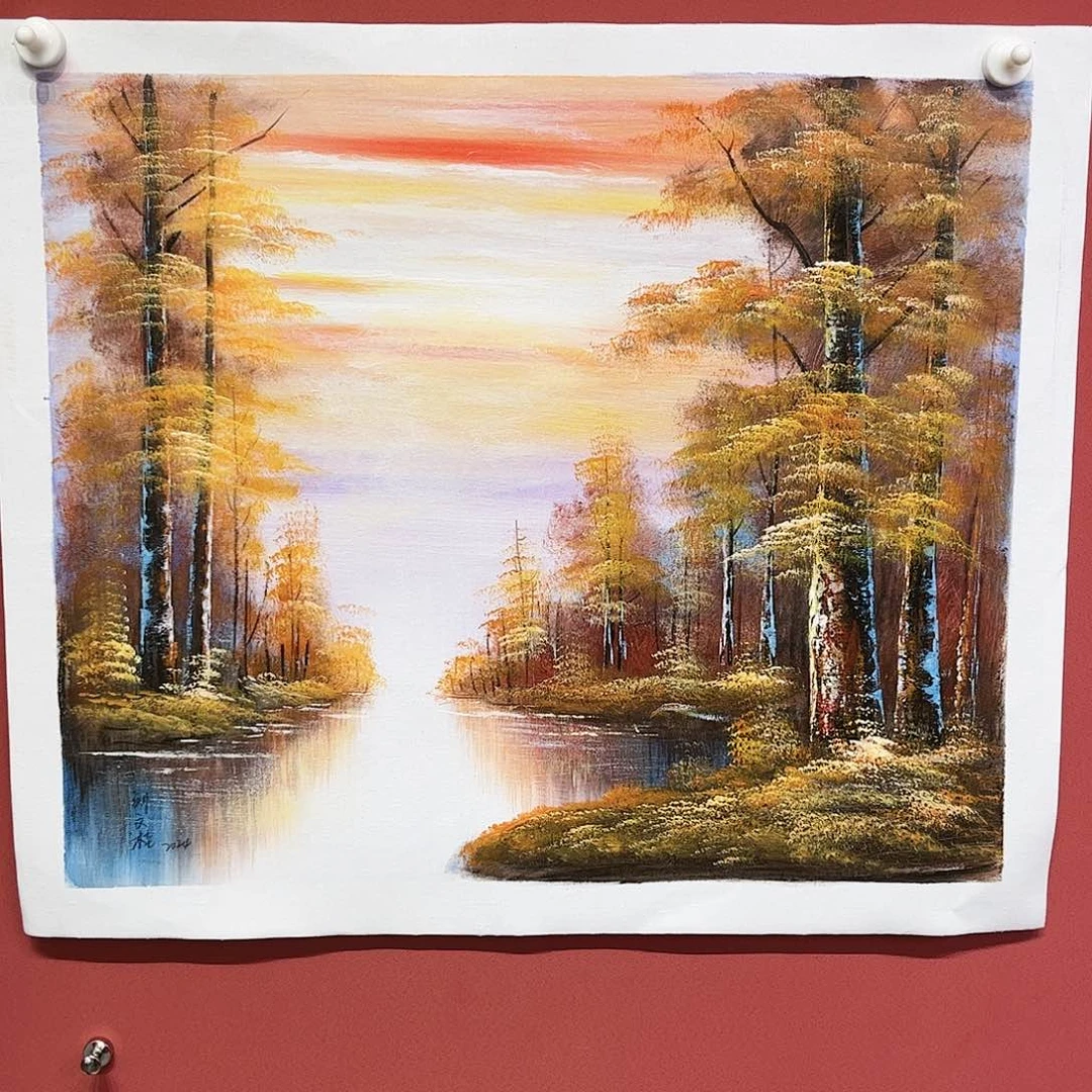 油画刘文桂油画作品