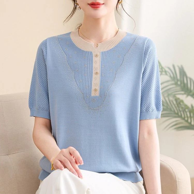 中老年女装中年大胆尝试，展现女性的独特魅力2025年夏季洋气夏装
