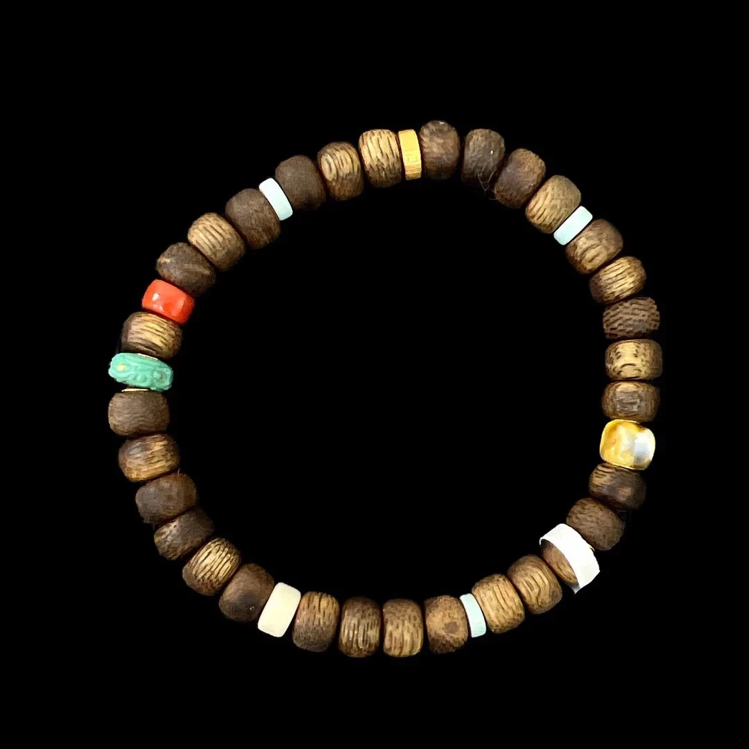 2376 - 18k南红手串孤品