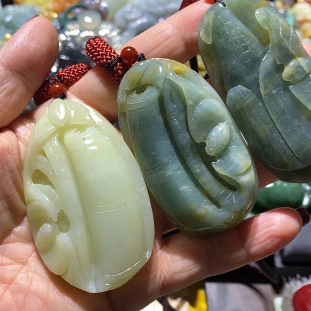 【闪购商品】岫玉毛衣链未镶嵌