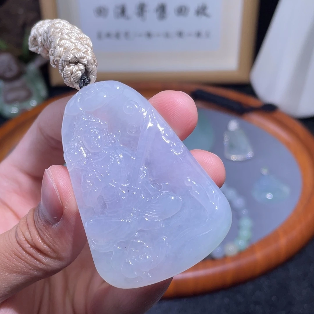 翡翠未镶嵌颈饰吊坠10