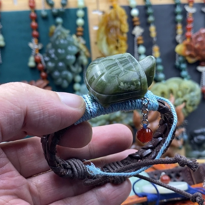 【闪购商品】未镶嵌岫玉手牌