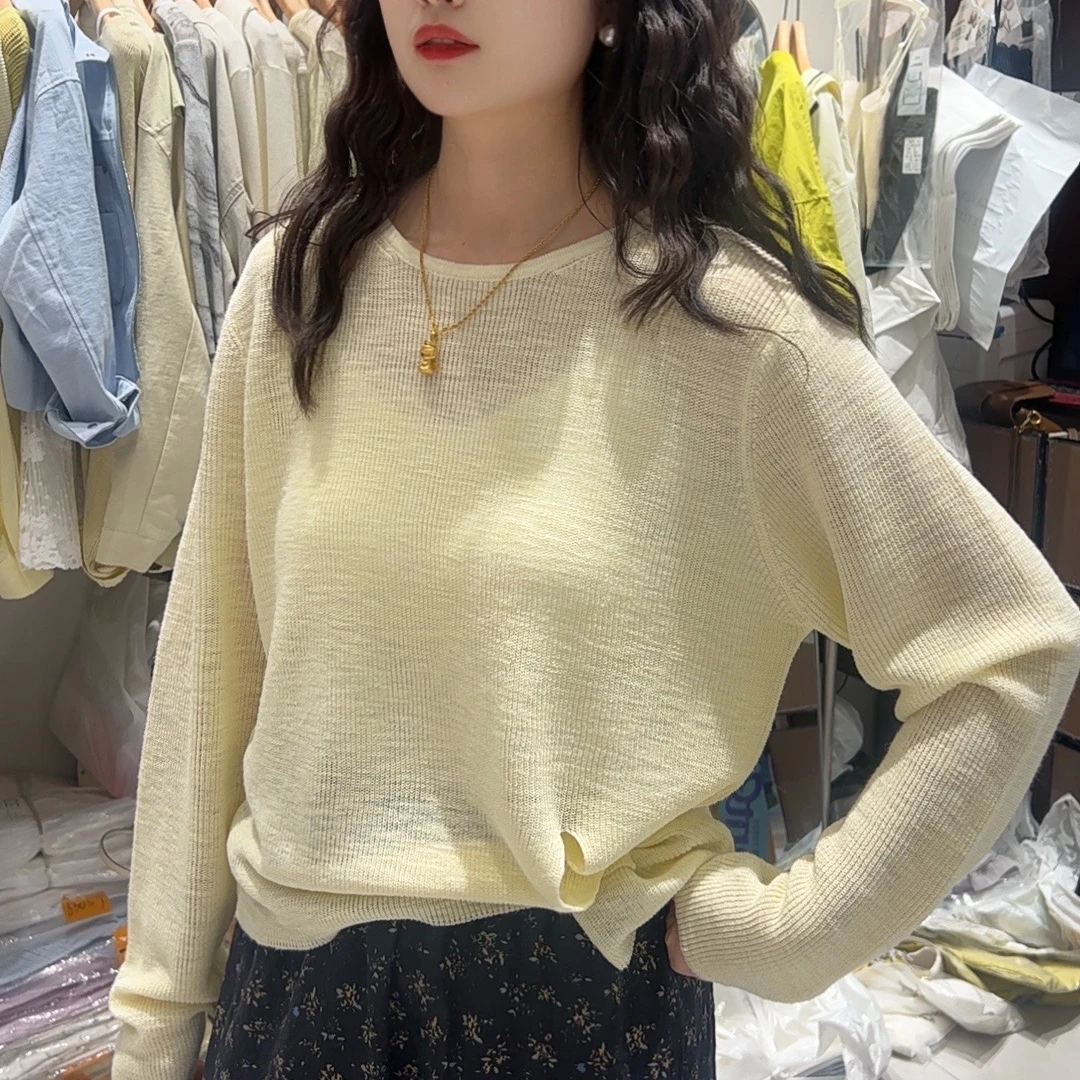 芬芬精选 防晒针织侧扣31538