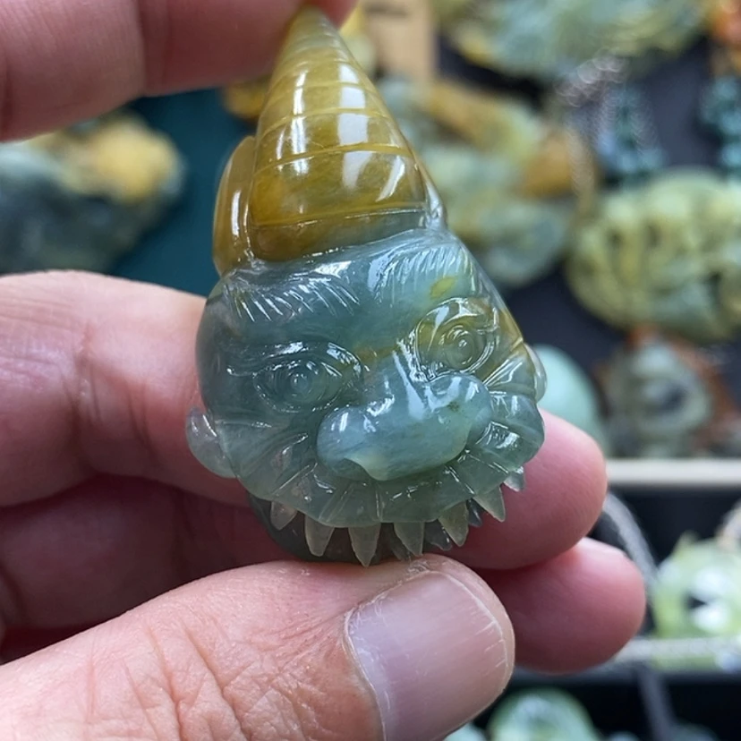 【闪购商品】未镶嵌蛇纹石玉吊坠