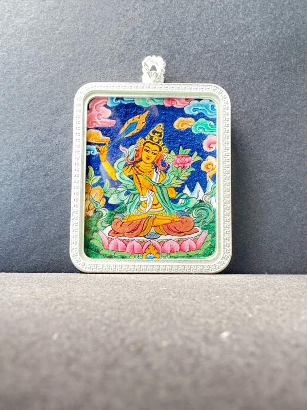 唐卡 手绘唐卡 粗矿本命佛系列