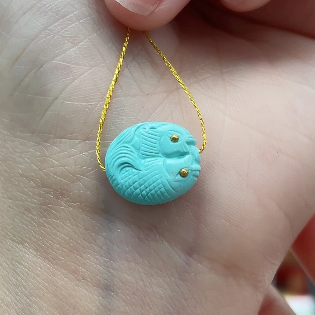 绿松石颈饰未镶嵌