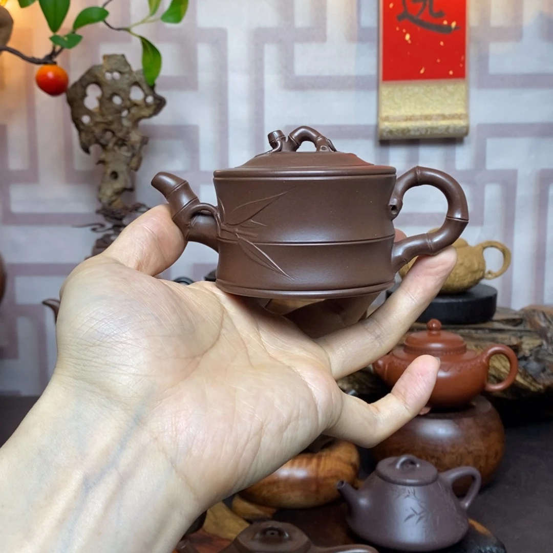 紫砂茶具紫泥竹段