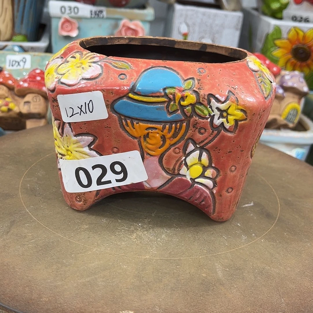 粗陶多肉花盆花盆