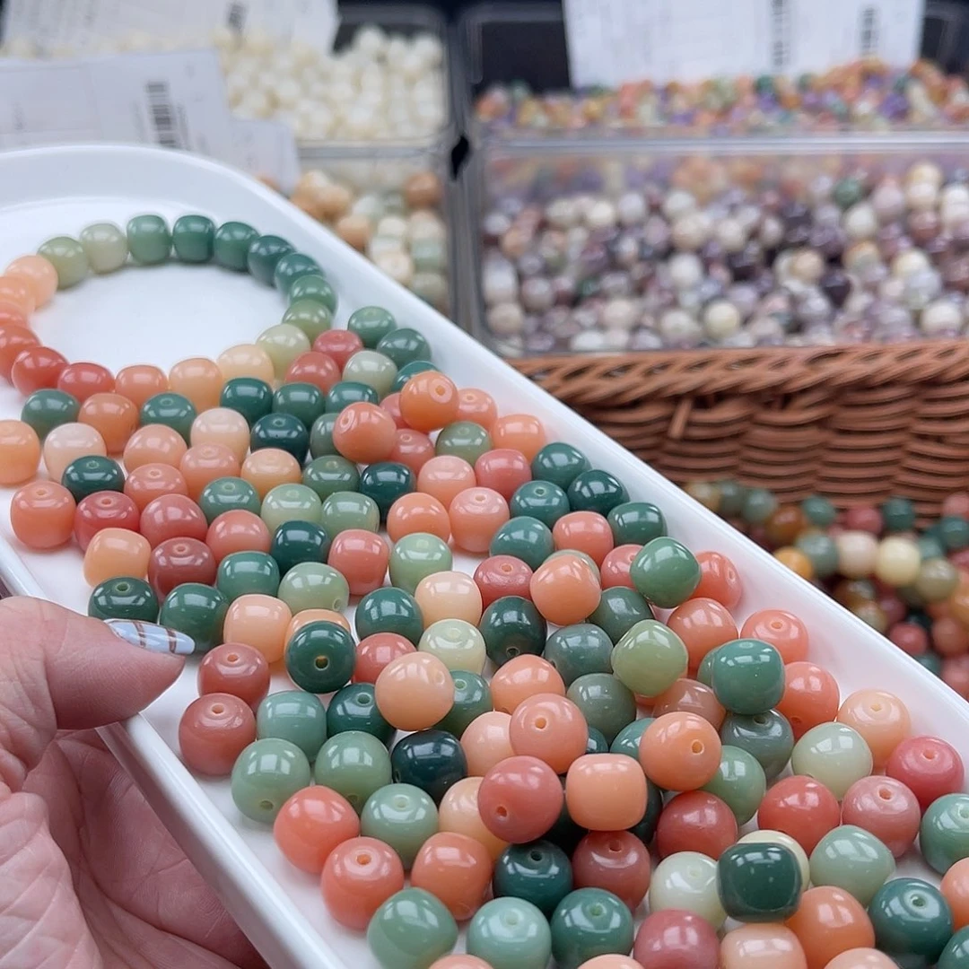 白玉菩提吊坠Q/11mm/110颗