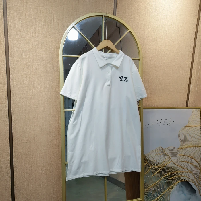 CP57孕妇白色连衣裙110-140