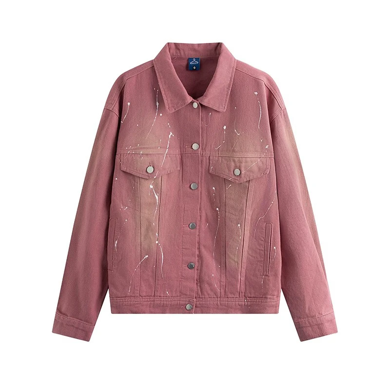 主播推荐~251-300新款外套网红复古宽松机车休闲款春秋牛仔外套