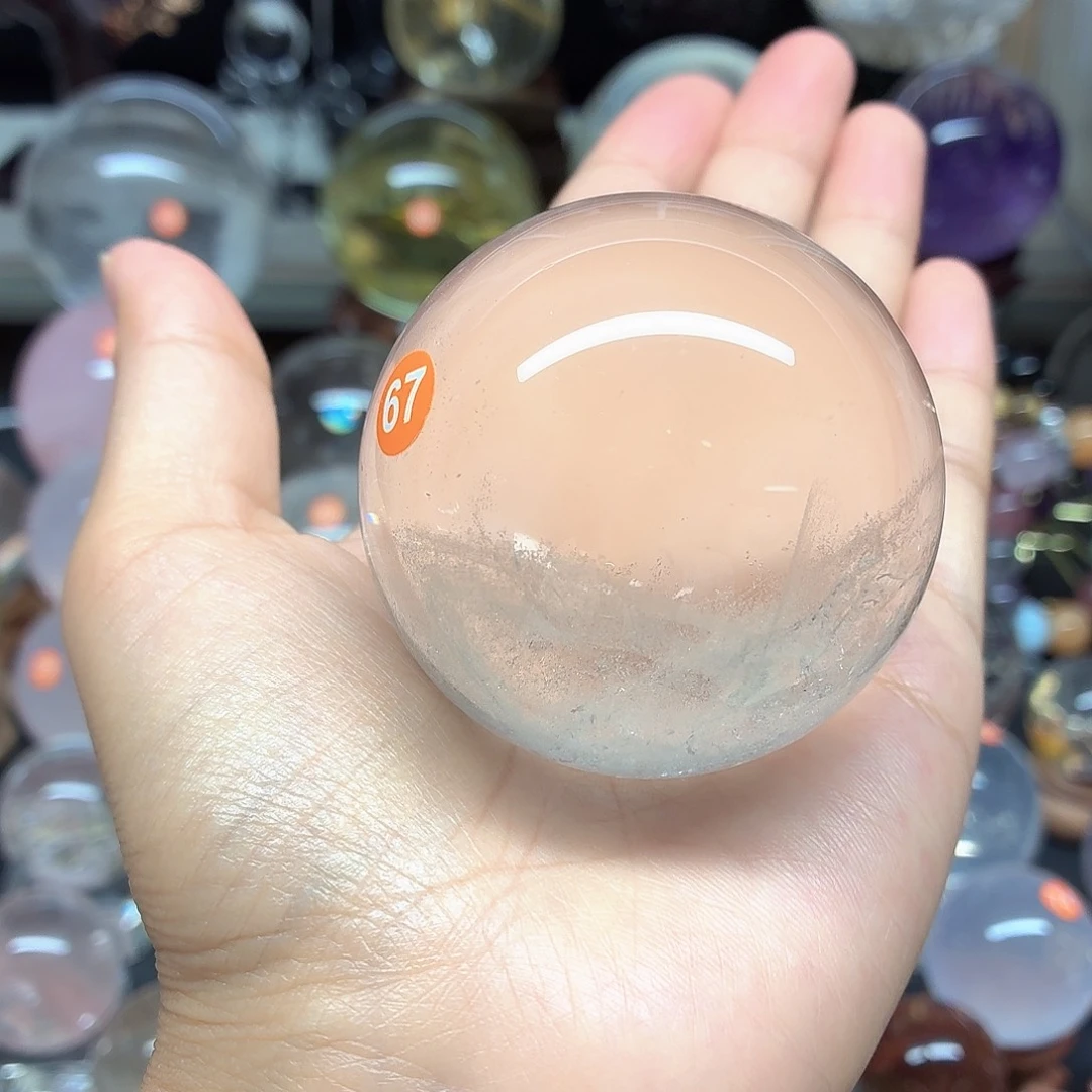 未镶嵌珠宝半成品水晶白水晶57A67