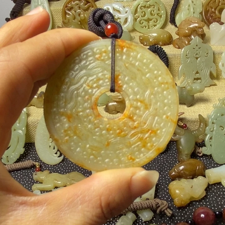 和田玉挂件未镶嵌