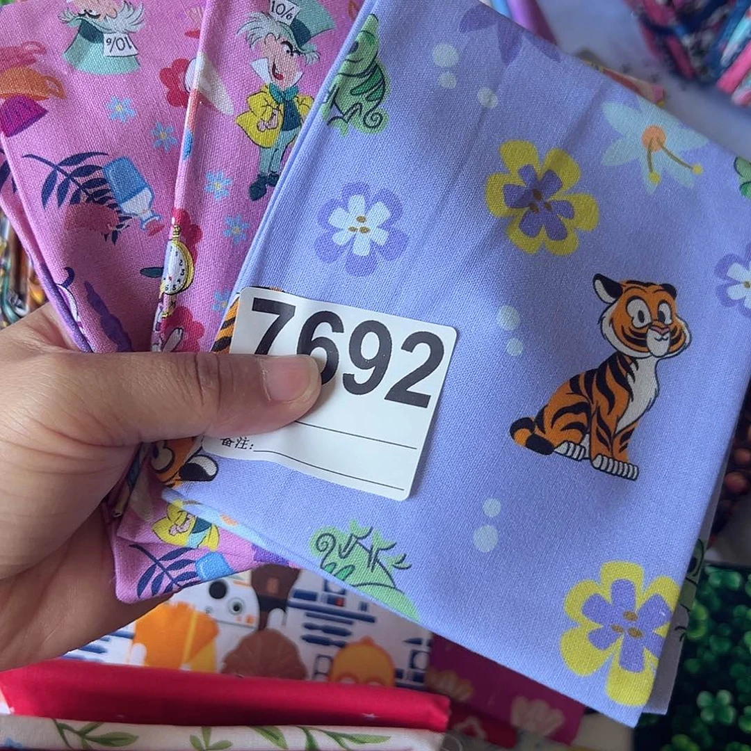 ?****?3片品牌纯棉小布块45.50厘米一片