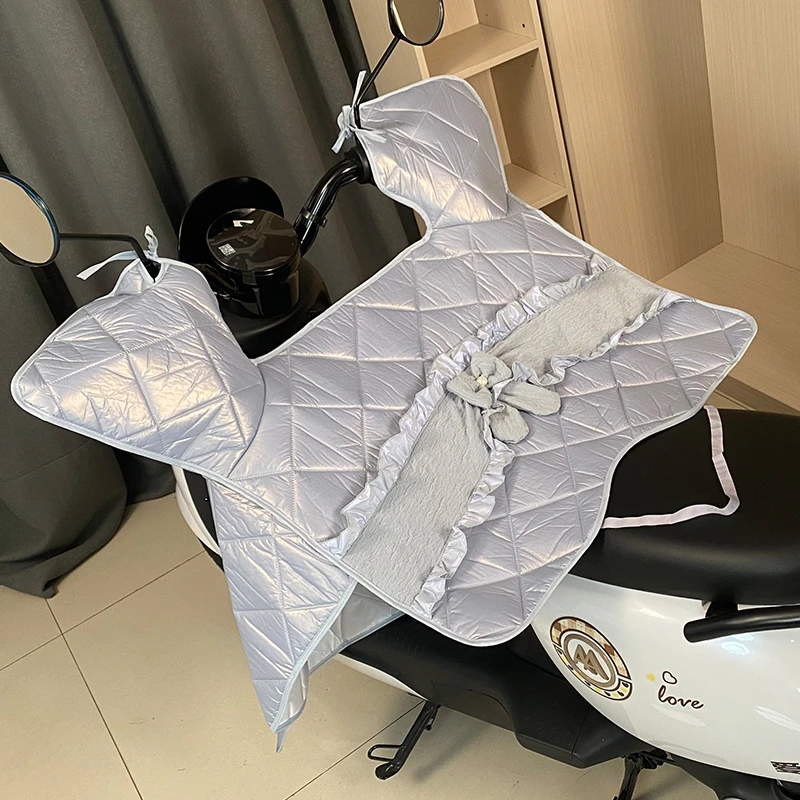 电动车挡风被夏季遮阳防晒防水防风罩电瓶摩托车薄款春秋四季通用