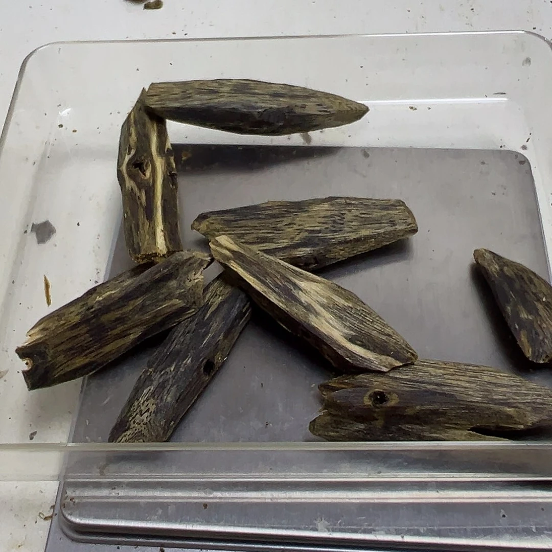 螭***吻沉香碎屑沉香油叶子块料20克