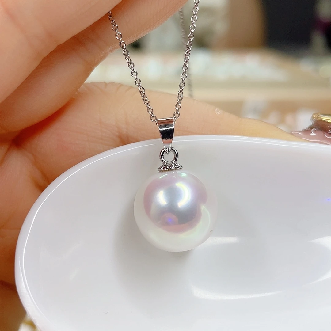 淡水珍珠未镶嵌吊坠(赠链)