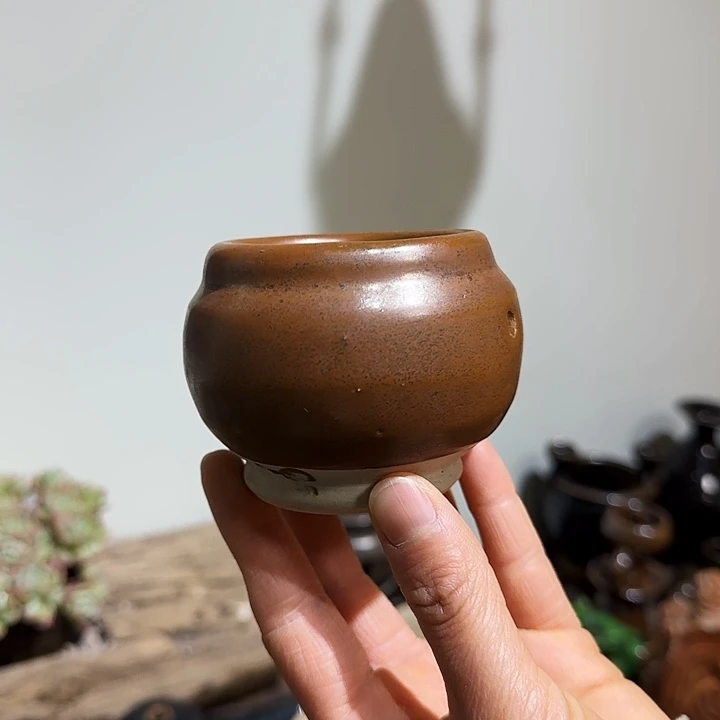 醉*明磁州窑茶盏茶盏