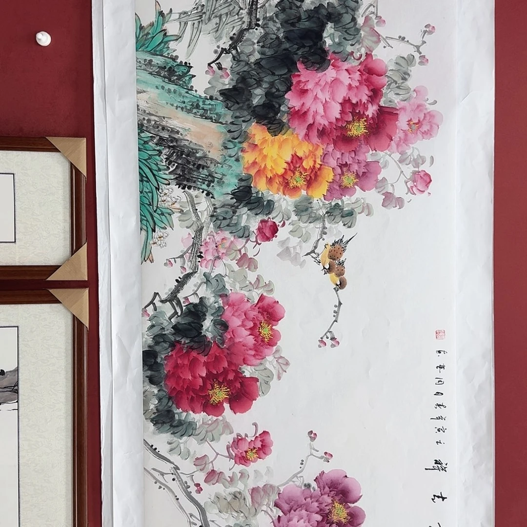 国画国画作品欣赏四尺