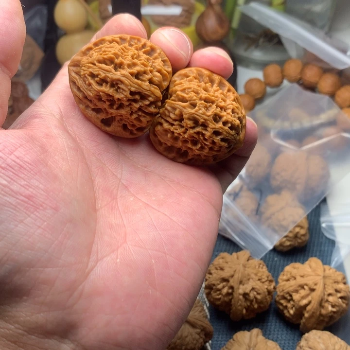 事***.核桃手串/手链39南疆石