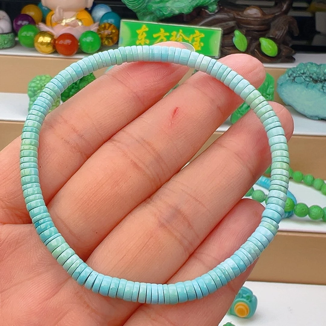 未镶嵌绿松石项链