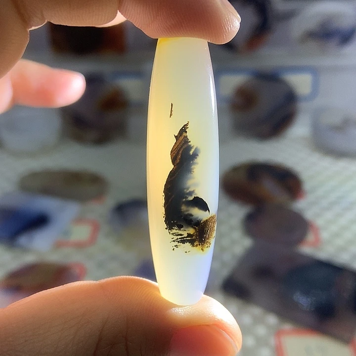 玛瑙/玉髓合金颈饰