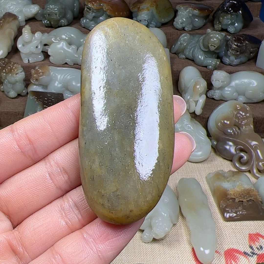 和田玉挂件未镶嵌