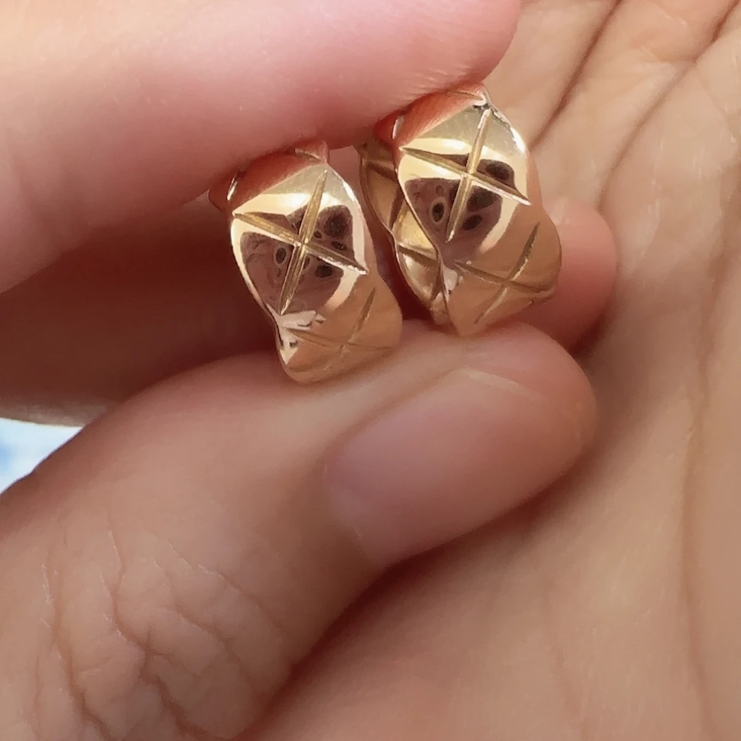 耳饰18K金多样性发货其一