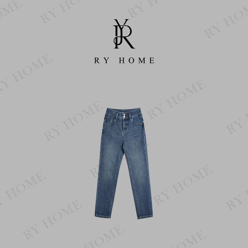 【容雨RYHOME】四面弹小脚直筒烟管裤 253K2685